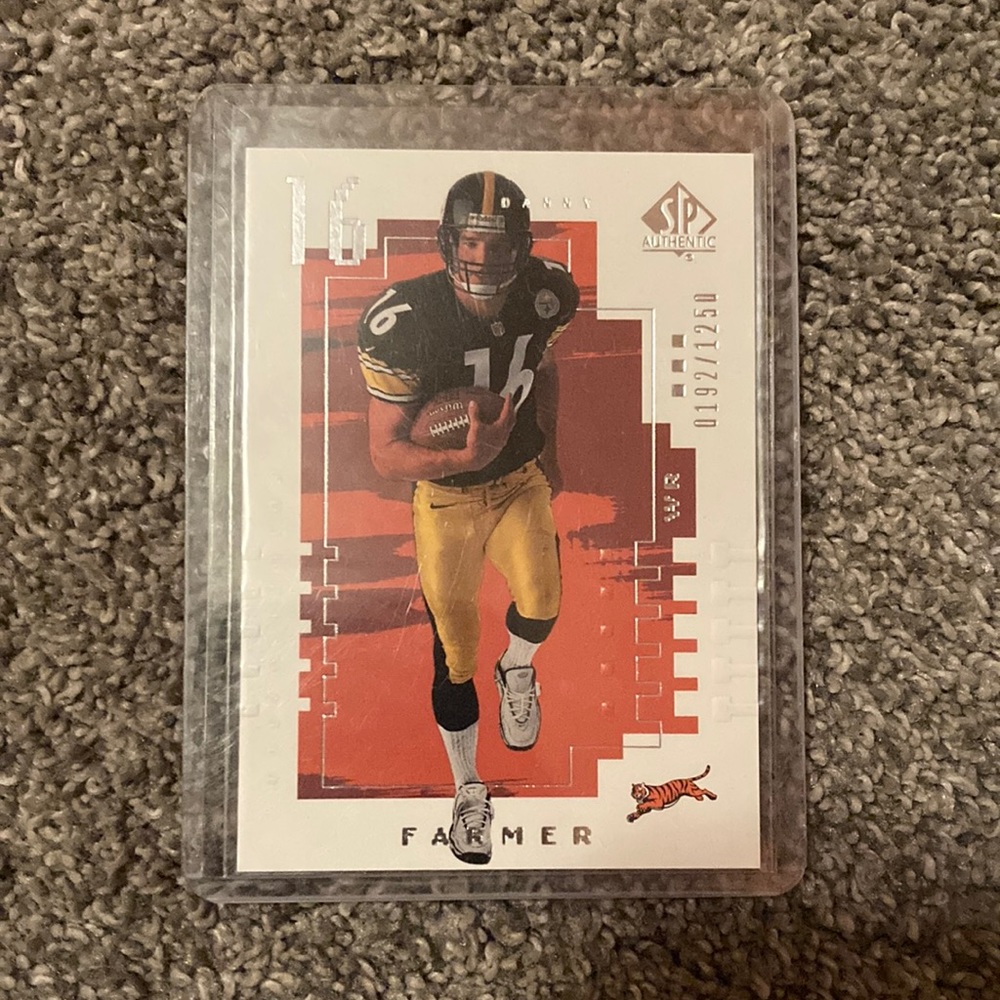 2000 Upper Deck Sp Authentic Danny Farmer /1250